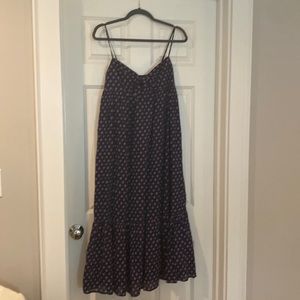 JCrew Spaghetti Strap MIDI Dress